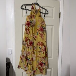 Forever 21 Yellow Floral Dress